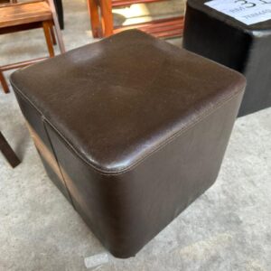sofa stool kusyen pu brown